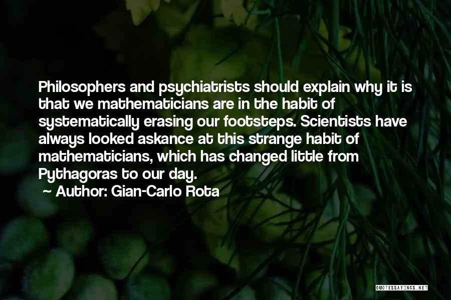Pythagoras Math Quotes By Gian-Carlo Rota