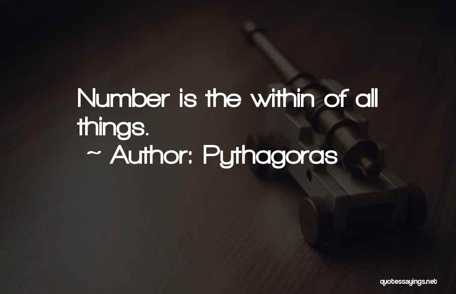 Pythagoras Numbers Quotes By Pythagoras