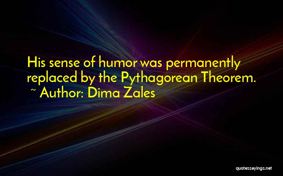 Pythagorean Theorem Quotes By Dima Zales