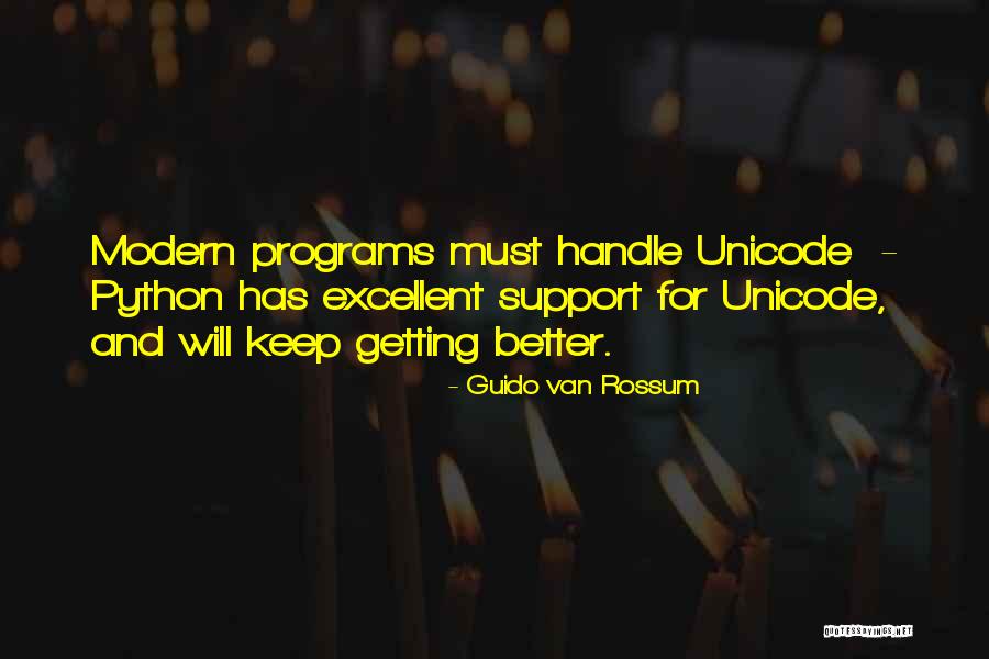 Python Unicode Quotes By Guido Van Rossum Python Unicode Quotes By Guido Van Rossum