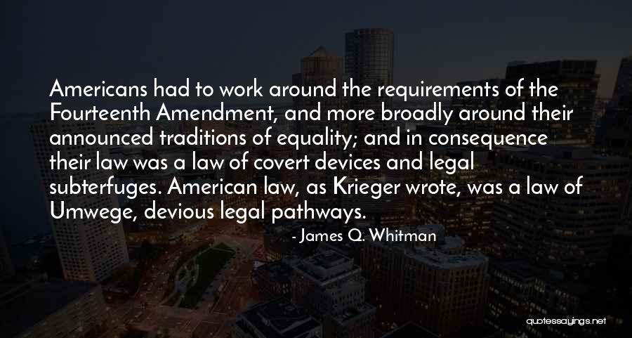 Q And A Quotes By James Q. Whitman Q And A Quotes By James Q. Whitman