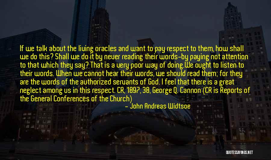 Q And A Quotes By John Andreas Widtsoe Q And A Quotes By John Andreas Widtsoe