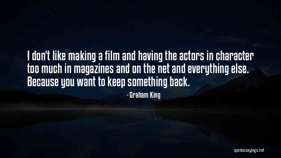 Q23 Quotes By Graham King Q23 Quotes By Graham King