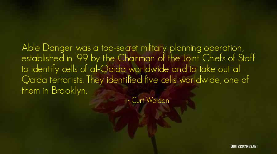 Qaida Quotes By Curt Weldon