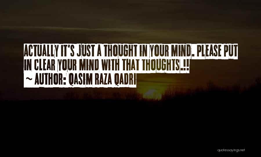 Qasim Raza Qadri Quotes 965168