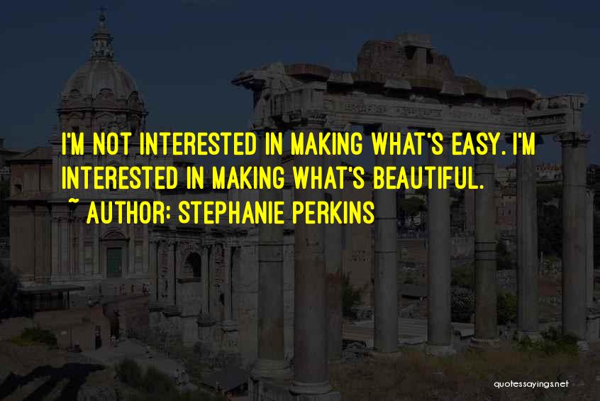 Qbq Training Quotes By Stephanie Perkins