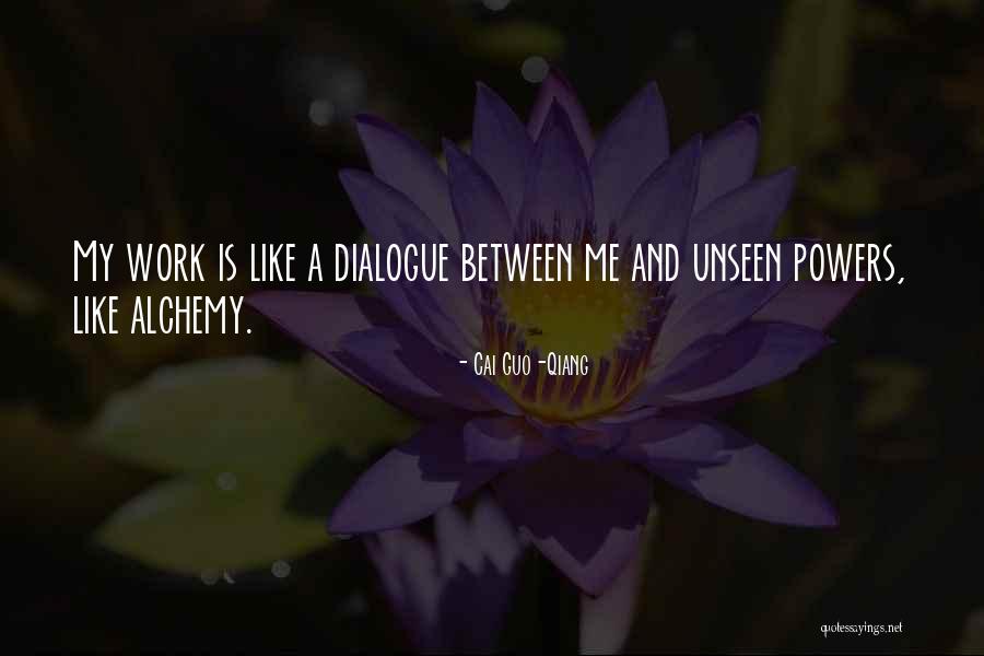 Qiang Quotes By Cai Guo-Qiang Qiang Quotes By Cai Guo-Qiang