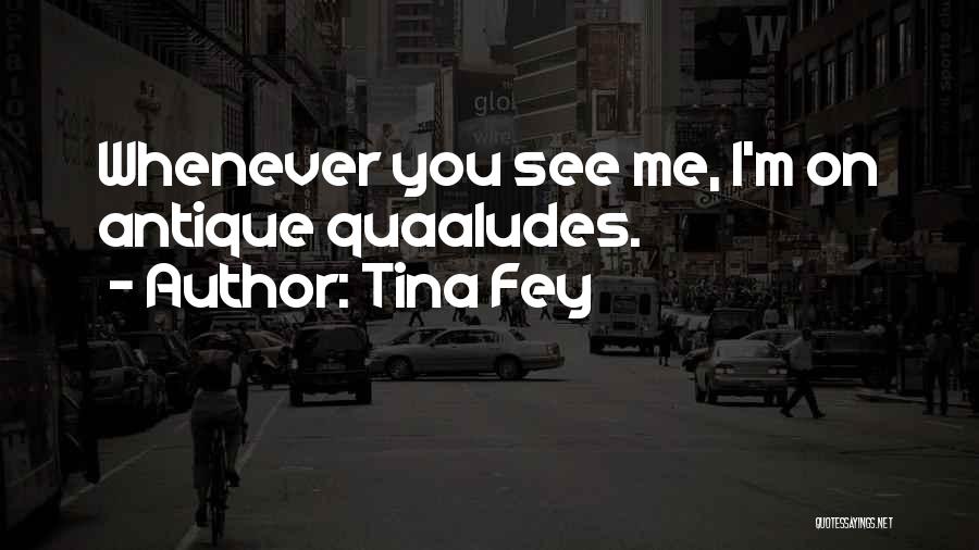 Quaaludes Quotes By Tina Fey