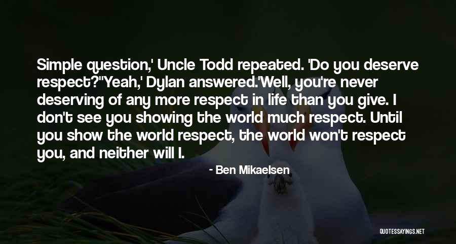 Quach Ngoc Quotes By Ben Mikaelsen Quach Ngoc Quotes By Ben Mikaelsen