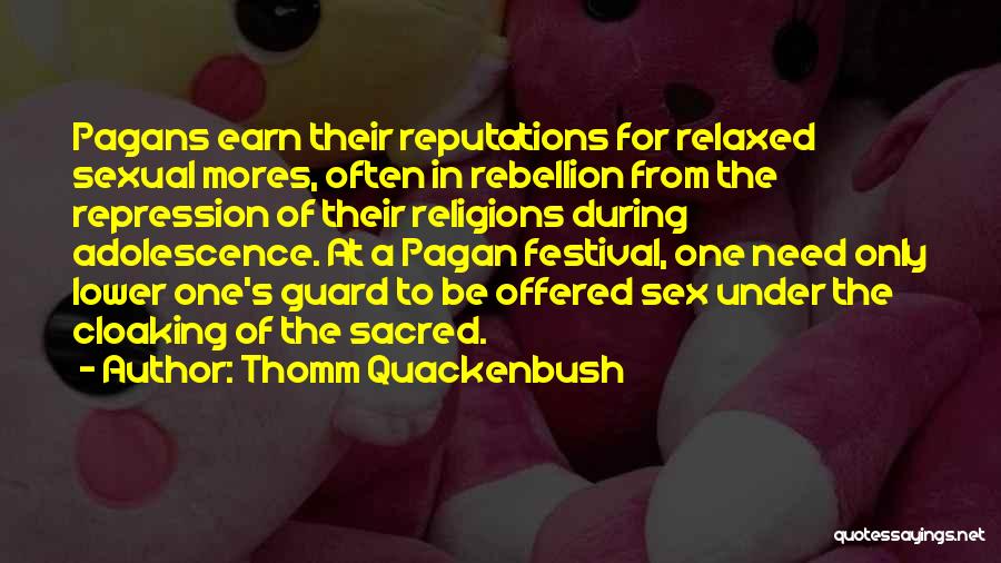 Quackenbush Quotes By Thomm Quackenbush