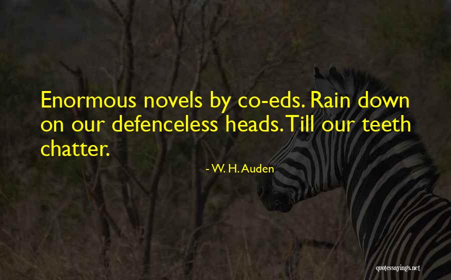 Quacking Sound Quotes By W. H. Auden Quacking Sound Quotes By W. H. Auden