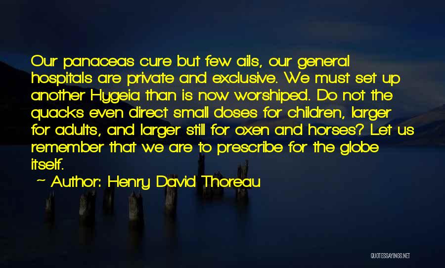 Quacks Quotes By Henry David Thoreau