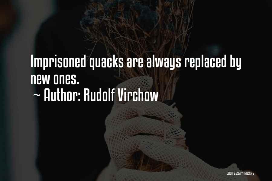 Quacks Quotes By Rudolf Virchow