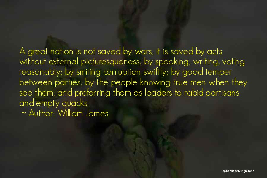 Quacks Quotes By William James