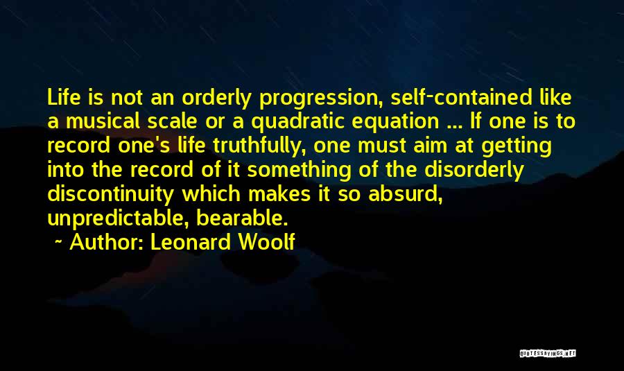 Quadratic Quotes By Leonard Woolf