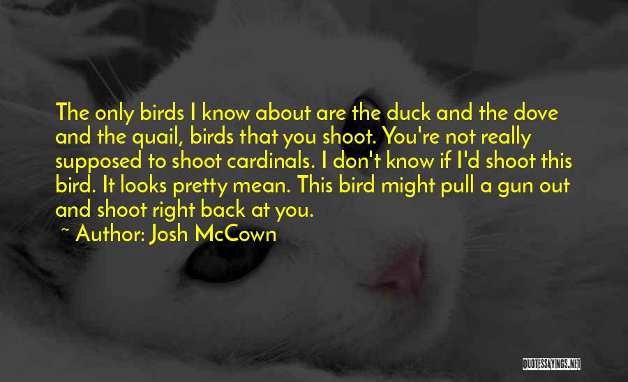 Quail Quotes By Josh McCown