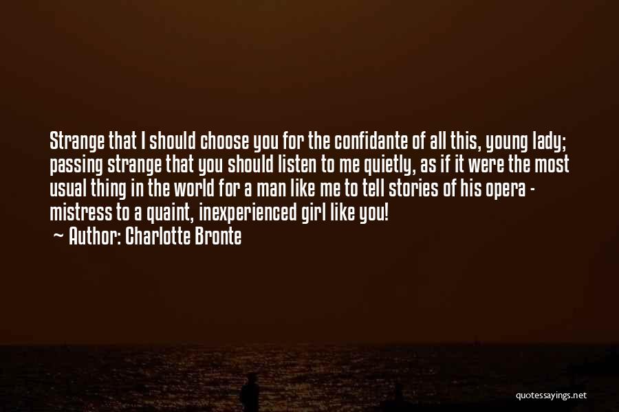 Quaint Quotes By Charlotte Bronte