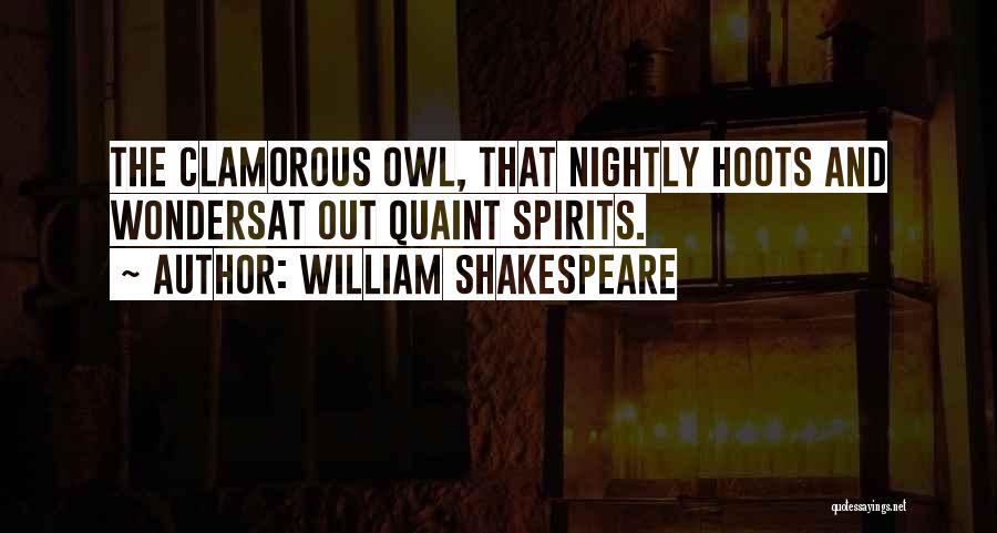 Quaint Quotes By William Shakespeare