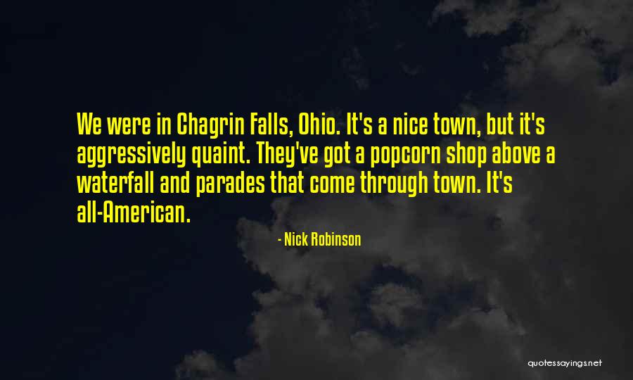 Quaint Town Quotes By Nick Robinson Quaint Town Quotes By Nick Robinson