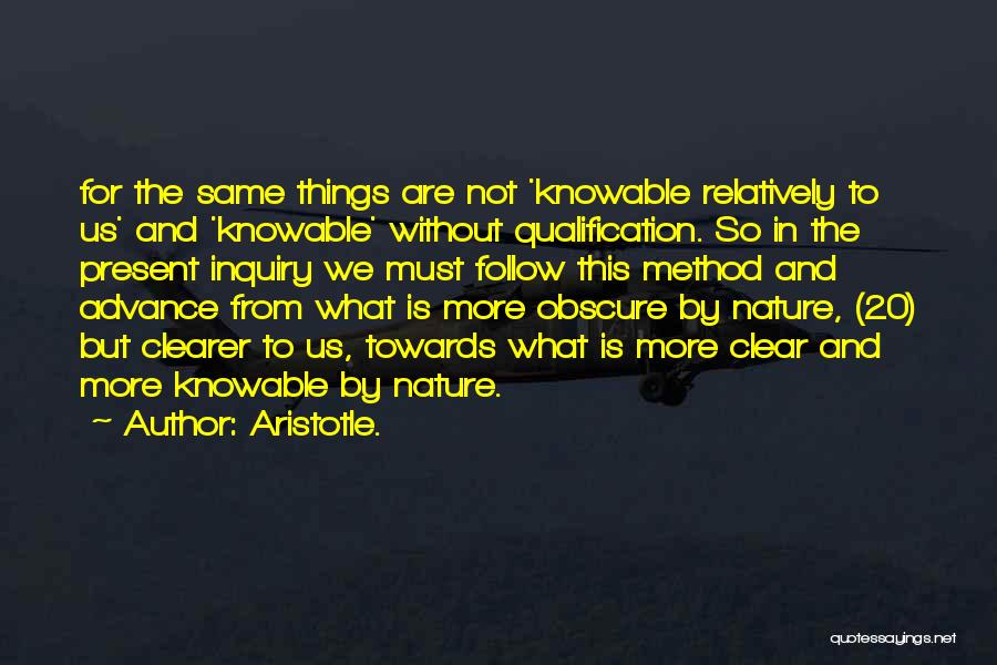 Qualification Quotes By Aristotle.