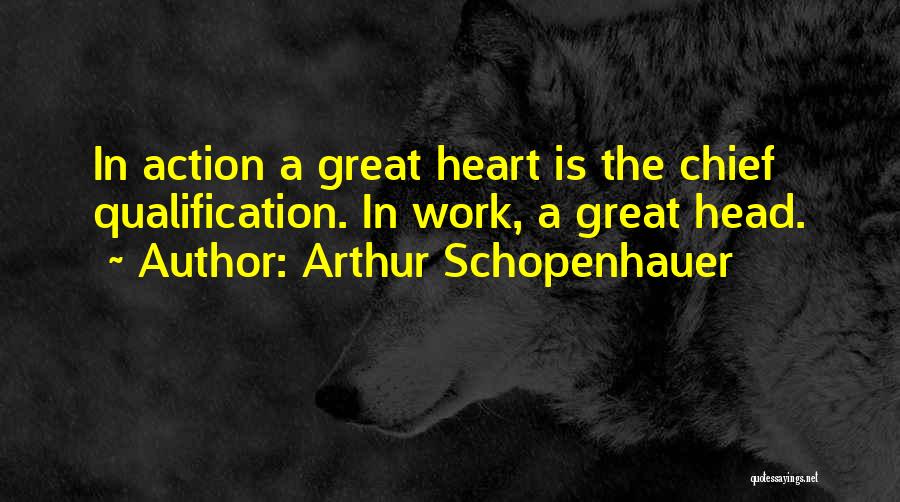 Qualification Quotes By Arthur Schopenhauer