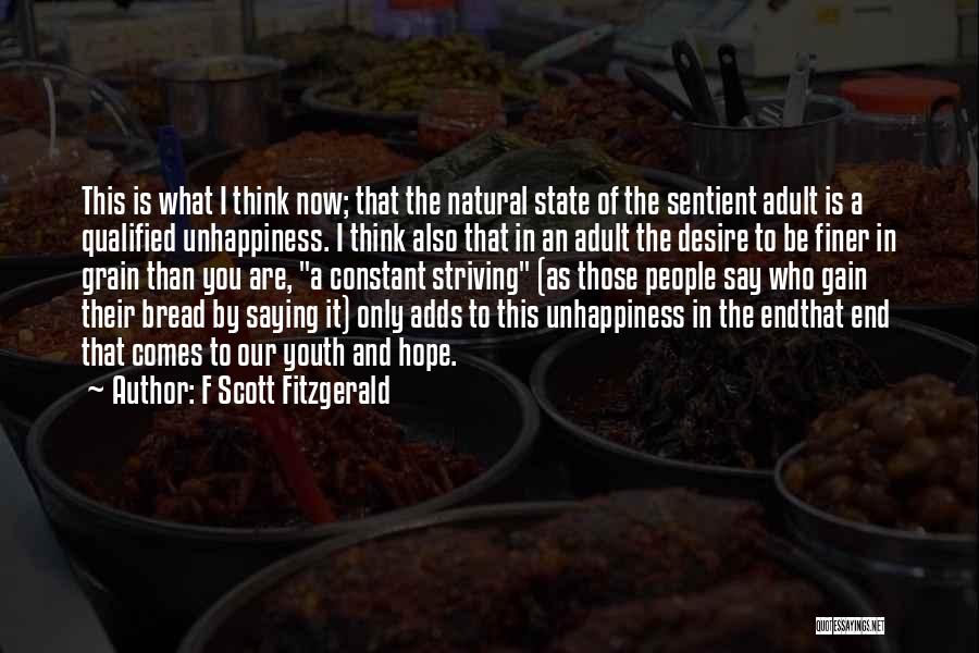 Qualified Quotes By F Scott Fitzgerald