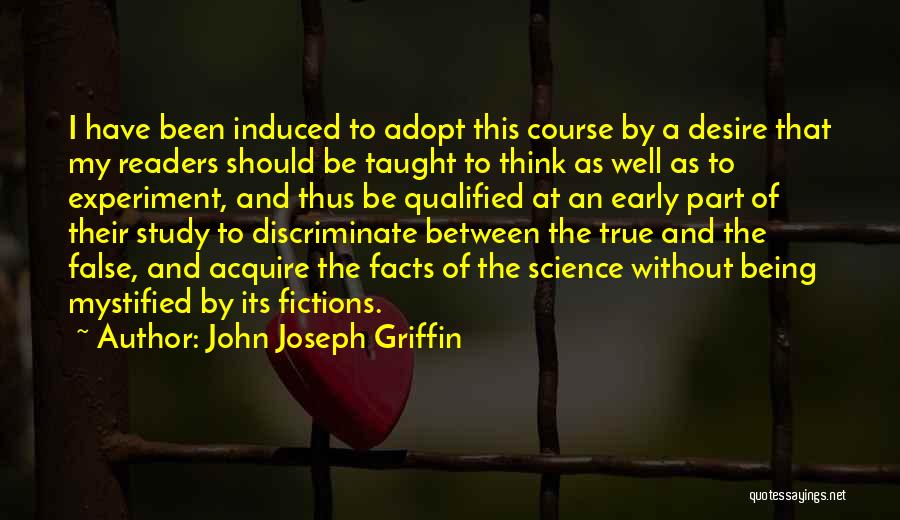 Qualified Quotes By John Joseph Griffin