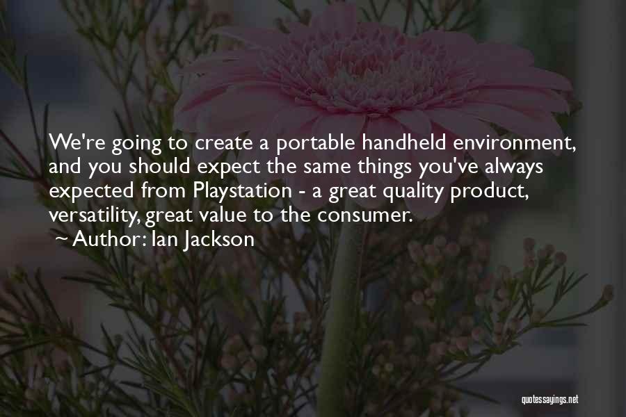 Quality And Value Quotes By Ian Jackson