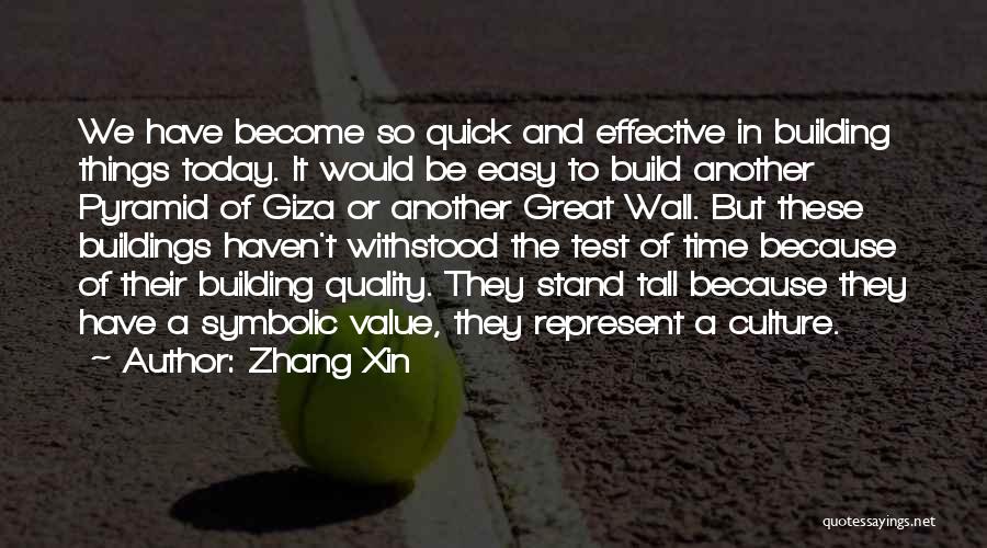 Quality And Value Quotes By Zhang Xin