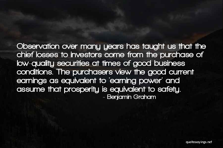 Quality Business Quotes By Benjamin Graham Quality Business Quotes By Benjamin Graham