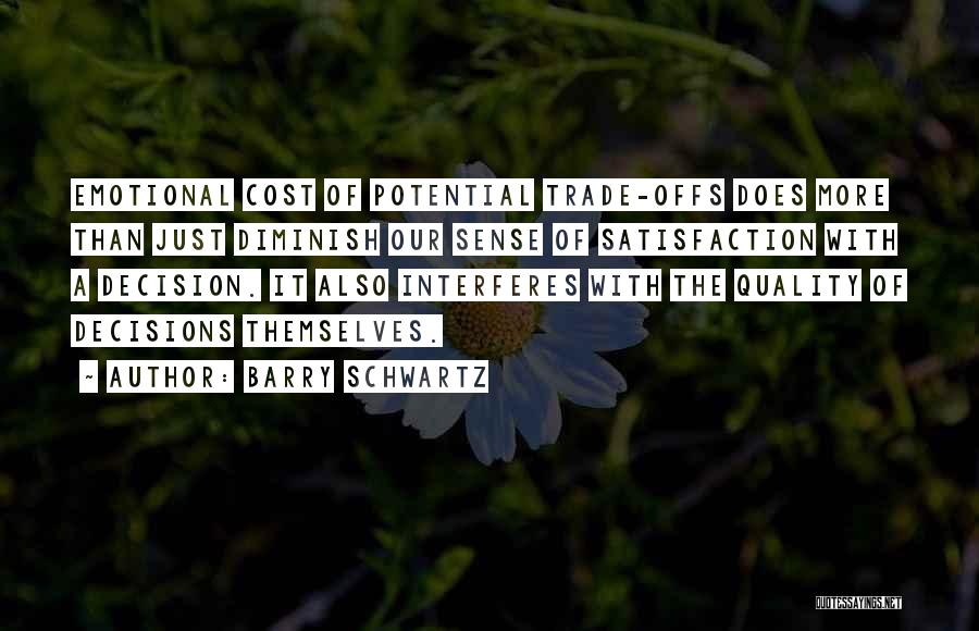 Quality Cost Quotes By Barry Schwartz