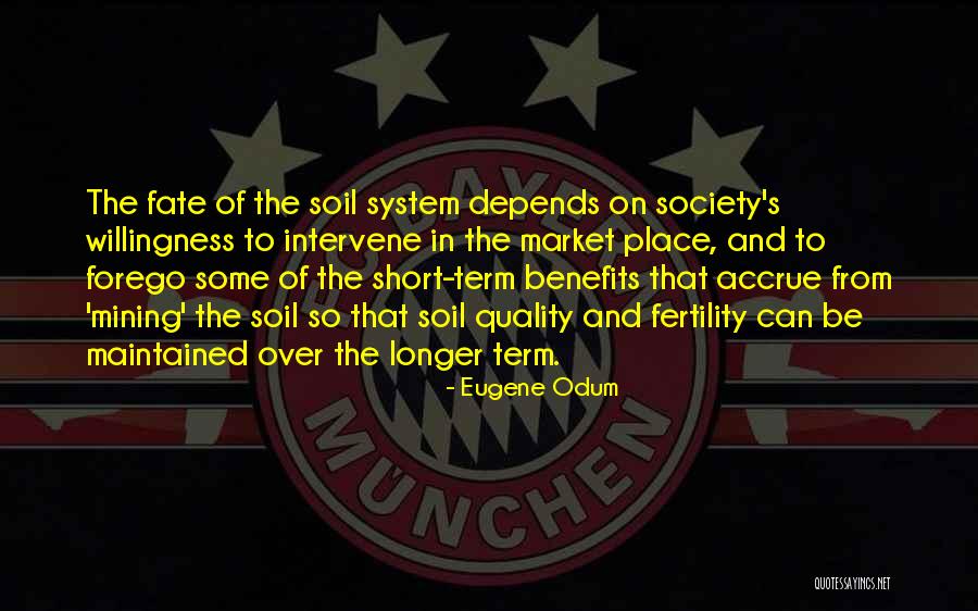 Quality Depends Quotes By Eugene Odum Quality Depends Quotes By Eugene Odum