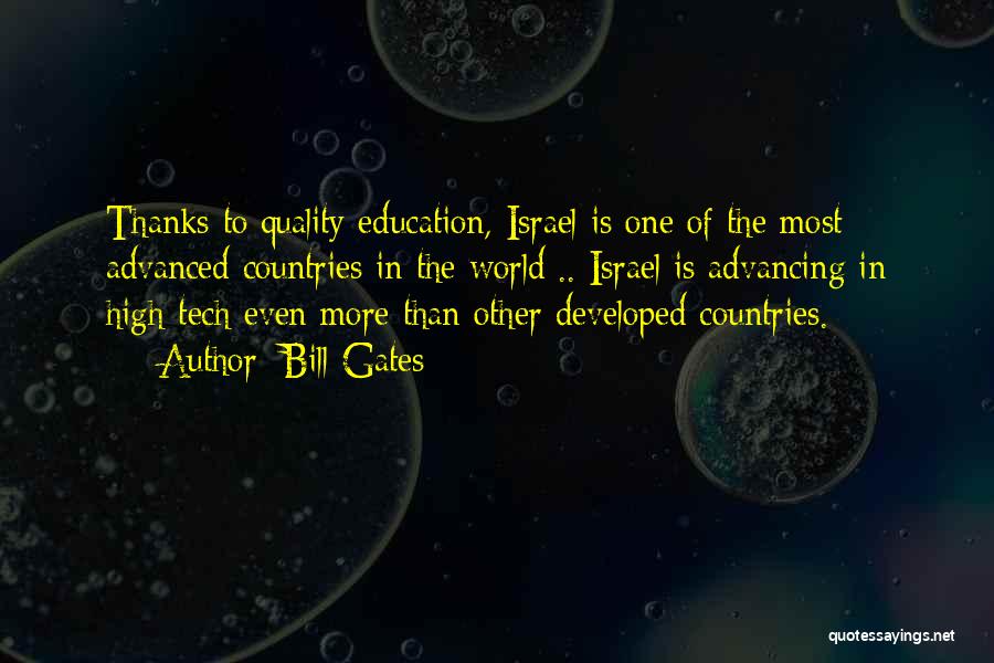 Quality Education Quotes By Bill Gates