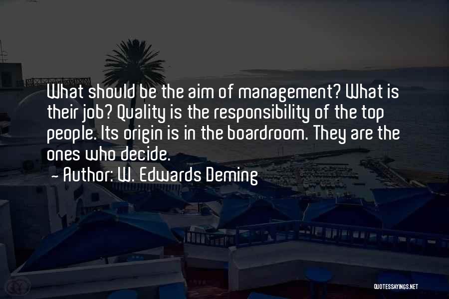 Quality Management Quotes By W. Edwards Deming