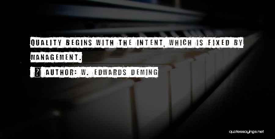 Quality Management Quotes By W. Edwards Deming