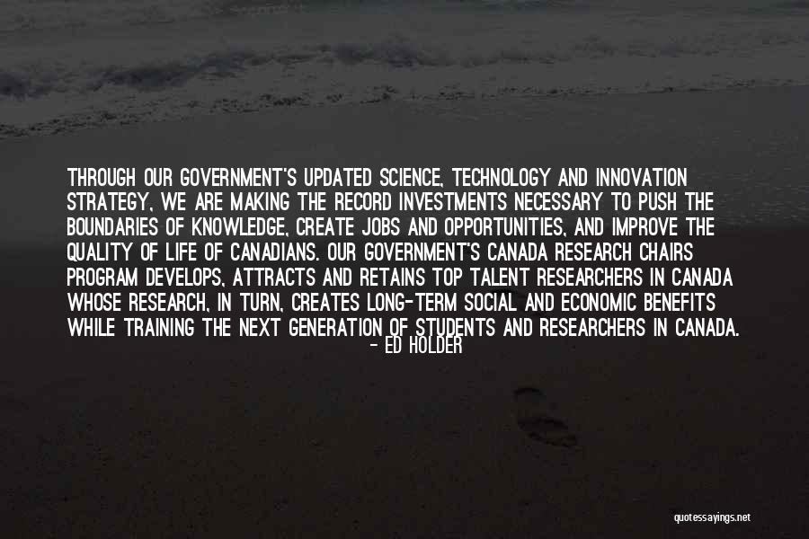 Quality Of Life Quotes By Ed Holder Quality Of Life Quotes By Ed Holder