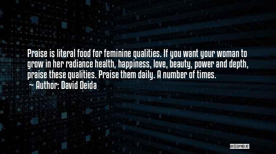 Quality Of Love Quotes By David Deida