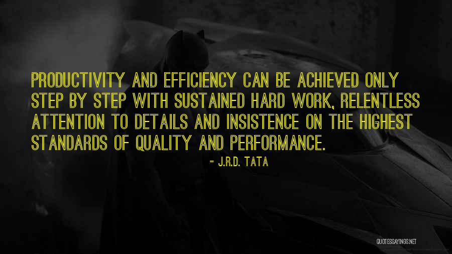Quality Of Work Performance Quotes Top 7 Quality Of Work Performance Quotes & Sayings