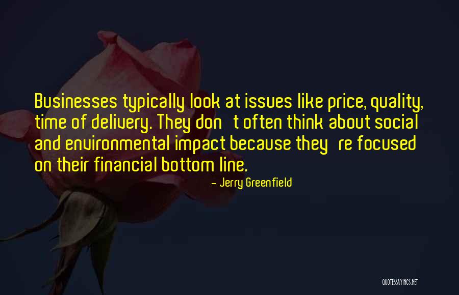 Quality Over Price Quotes By Jerry Greenfield Quality Over Price Quotes By Jerry Greenfield