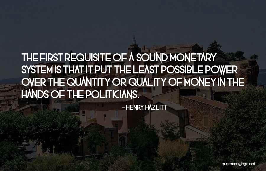 Quality Over Quantity Quotes By Henry Hazlitt