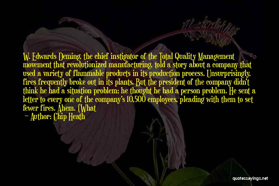 Quality Products Quotes By Chip Heath