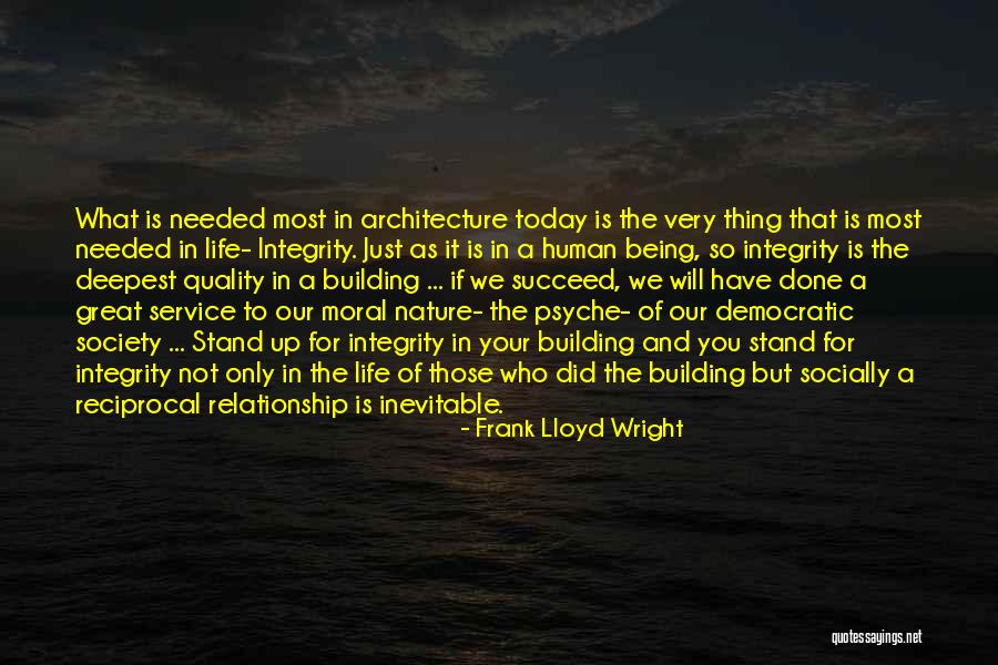 Quality Service Quotes By Frank Lloyd Wright Quality Service Quotes By Frank Lloyd Wright