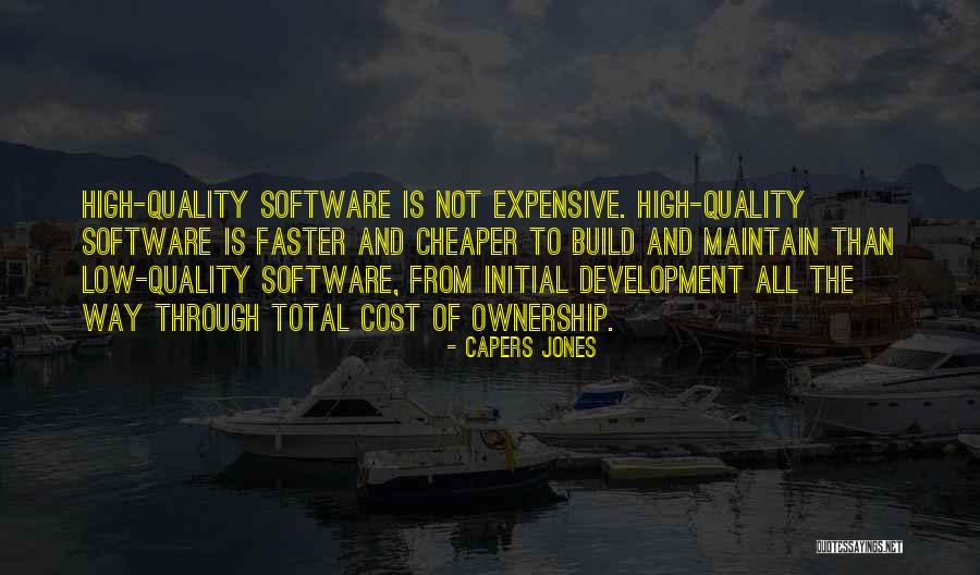 Quality Software Quotes By Capers Jones Quality Software Quotes By Capers Jones