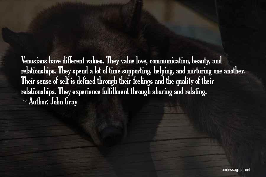 Quality Time Love Quotes By John Gray