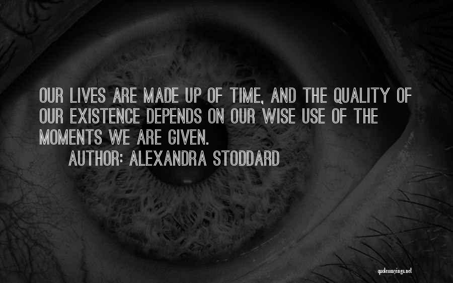 Quality Time With Myself Quotes By Alexandra Stoddard