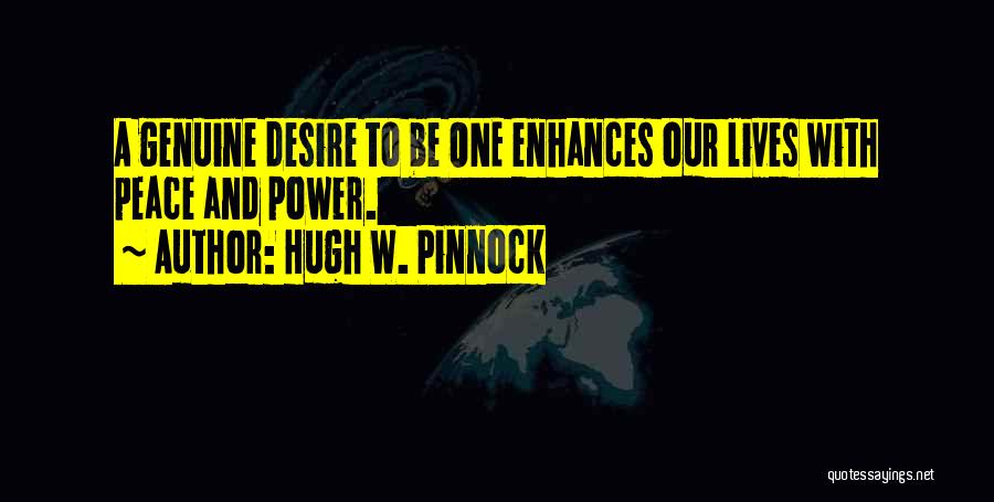 Quantifiable Measures Quotes By Hugh W. Pinnock
