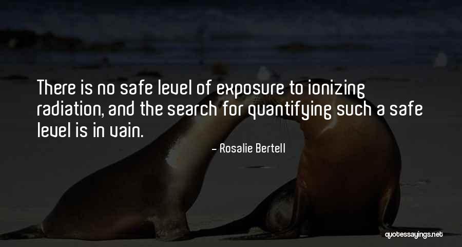 Quantifying Quotes By Rosalie Bertell Quantifying Quotes By Rosalie Bertell