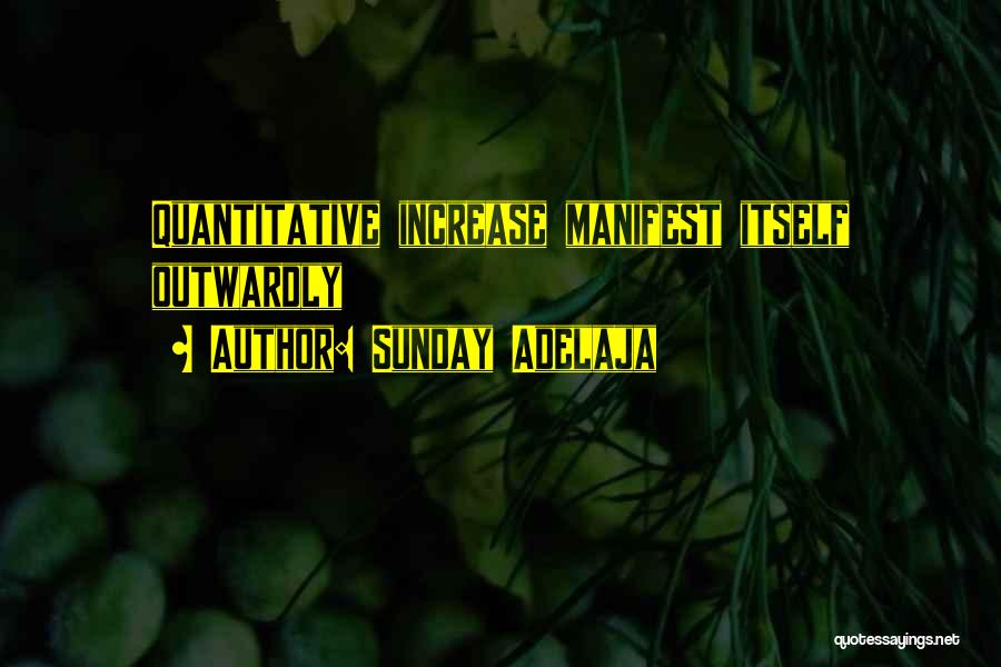 Quantitative Quotes By Sunday Adelaja