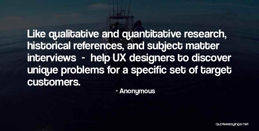 Quantitative Versus Qualitative Quotes By Anonymous Quantitative Versus Qualitative Quotes By Anonymous
