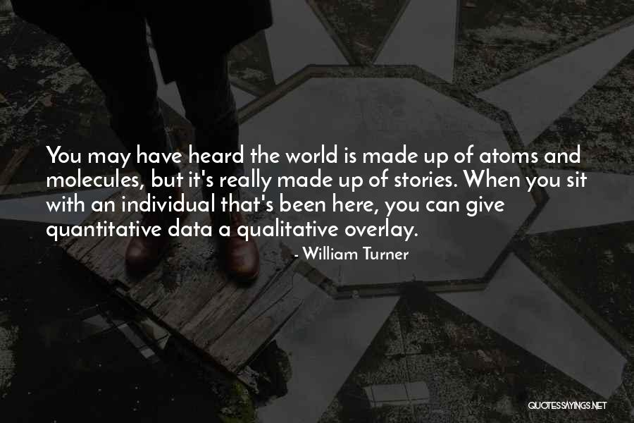 Quantitative Versus Qualitative Quotes By William Turner Quantitative Versus Qualitative Quotes By William Turner